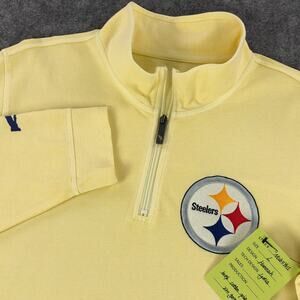 Margaritaville Yellow Zip Up Sweater